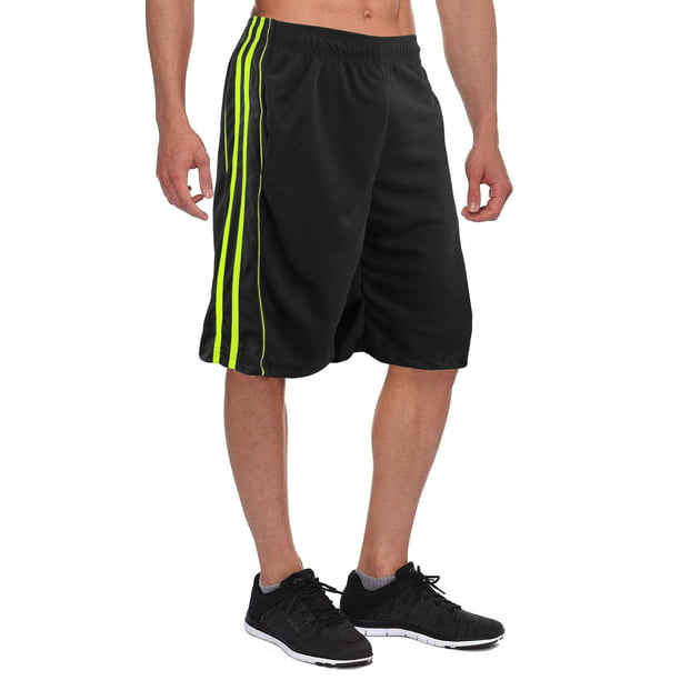 Men's Athletic Mesh Workout Fitness Training Basketball Sports Gym Shorts